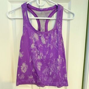 lululemon racer back tank *waist length
